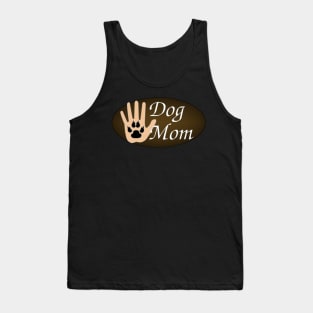 Dog Mom - Palm to Paw High Five Tank Top